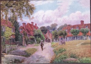 Groombridge, Kent, from The Cottages and the Village Life of Rural England published by Dent & Sons Limited, 1912 by Alfred Robert Quinton